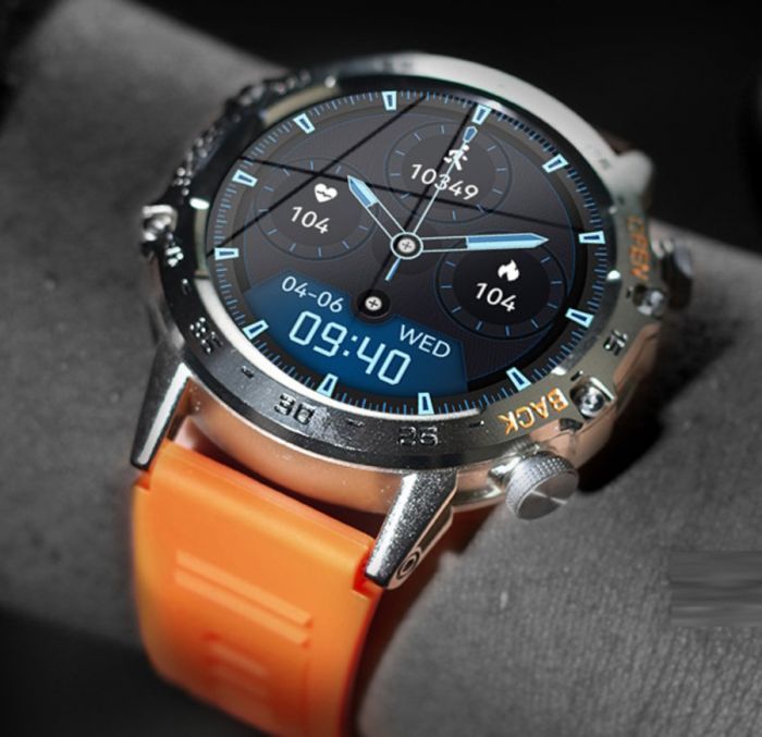 Smart Delta K52 Silver Orange, 2 ремінці