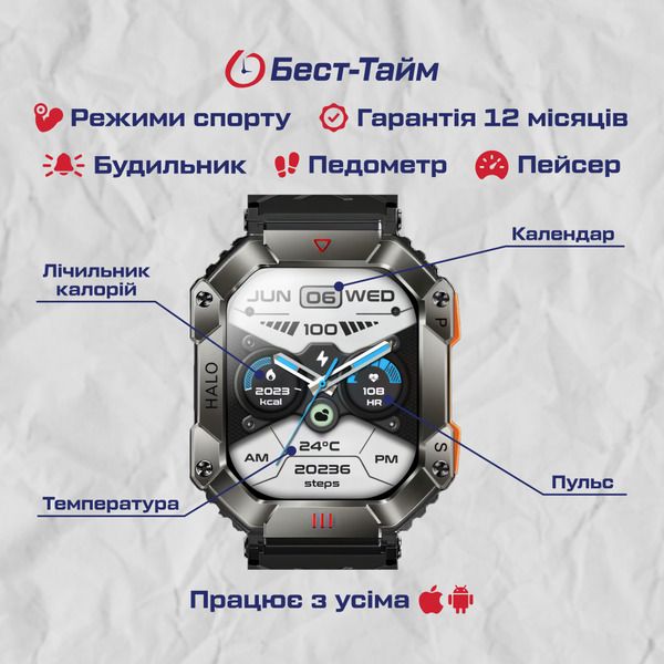 Smart Racer K+ Steel з компасом