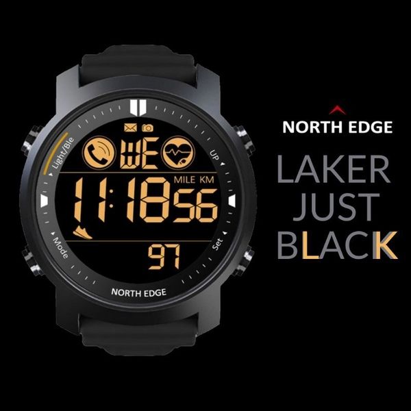 North Edge Laker Black 5BAR