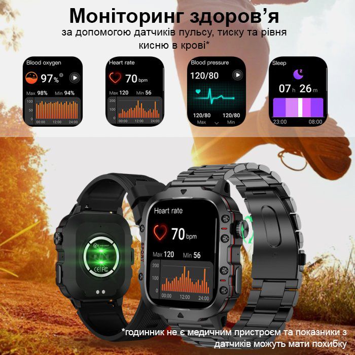 Smart Expert Nano Rubber, 2 ремінці